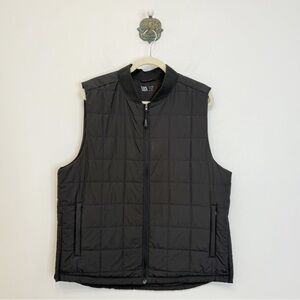 VRST Black Quilted Lightweight Puffer Vest Men’s Size Large